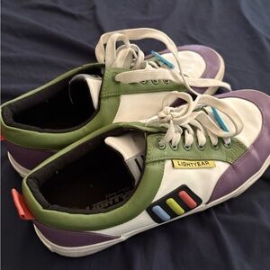 Disney Pixar Lightyear Men's 10 Toy Story Canvas Lace Up Low Top Sneaker